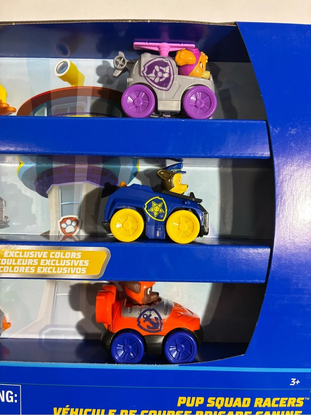 PAW Patrol Pup Squad Racers Exclusive Colors 6 Vehicle Gift Set New in Box
